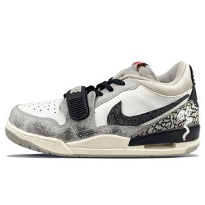 Jordan Легаси 312 износостойкие низкие винтажные баскетбольные кроссовки мужские светло-серые, цвет Light Gray