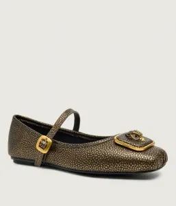 Кожаные балетки 225-PIMLICO Kurt Geiger, коричневый