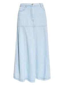 Длинная джинсовая юбка Tuxya MUNTHE, синий