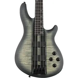 Schecter - C-4 GT Электрический бас - Атласный угольный взрыв