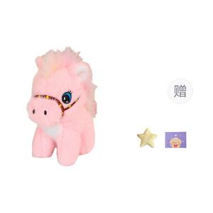 Маленькая лошадка плюшевый кулон высота 10см OU DI PIG