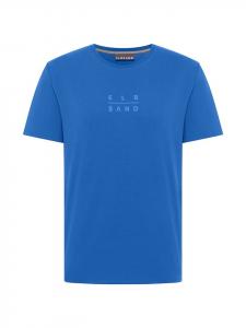 ELBSAND Рубашка-поло "Торбен" синего цвета