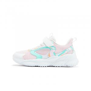 Износостойкие дышащие низкие детские кроссовки для бега XTEP, розовый/белый