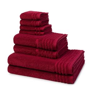 Терри комплект vienna style supersoft 8 предм Vossen, темно-красный