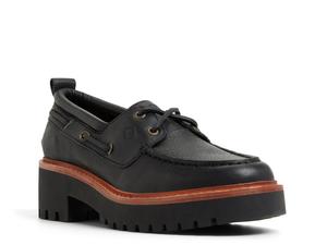 Туфли-лодочки Sperry Authentic Original 2-Eye Boat Lug Boat Shoe, черный