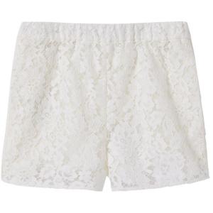 Брюки Gucci Flower Lace Pants Off White, белый