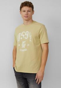 Футболка с принтом QS, хаки