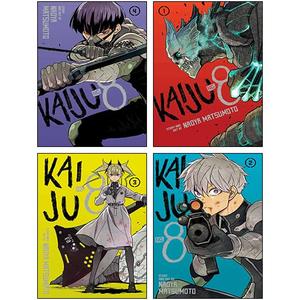 Kaiju No. 8 Vol (1-4) Collection 4 Books Set By Naoya Matsumoto (VIZ Media LLC Ltd)