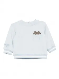 Толстовка с графическим принтом FENDI KIDS, синий