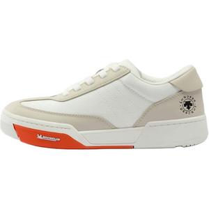 Movewear устойчивые к истиранию низкие детские повседневные кроссовки для подростков DESCENTE, Ecru-Wt