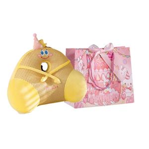 Кукла из прохладного ледяного шелка Fat Fat Dragon, желтый