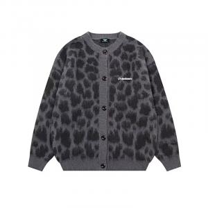 Кардиган унисекс с круглым вырезом VanCamel, серый