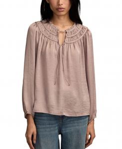 Женская крестьянская блузка с длинными рукавами и сборками Lucky Brand, Sphinx