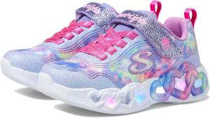 Кроссовки Skechers Infinite Heart Lights 303753L, цвет Lavender/Multi