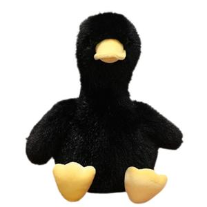 Коллекция Macaron милые уточки плюшевые куклы высота 35см/45см Bobby Bear, черный