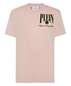 Футболка rundhals ss supercar racing Philipp Plein, розовый