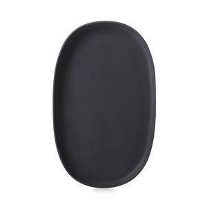 Revol Porcelaine France Сервировочная тарелка Caractere 35,5 см, матовая, под сланец