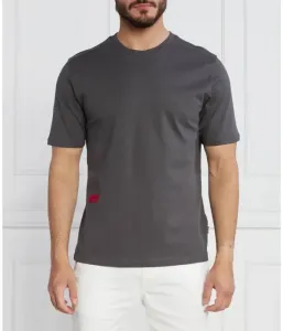 Футболка TEESEVENFLASH relaxed fit Boss Orange, графитовый