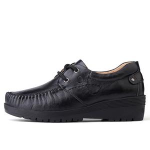 LAORENTOU Мужские повседневные туфли с низким верхом, черные/бордовые