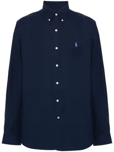 Рубашка с логотипом Polo Pony POLO RALPH LAUREN, синий