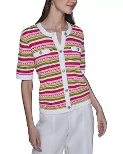 Футболка с коротким рукавом Karl Lagerfeld Paris, мультиколор