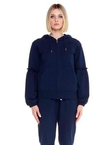 LEONE 1947 APPAREL Женская толстовка с капюшоном на молнии Sparkly