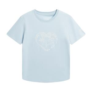 Футболка Li-Ning Sports Life Collection Women's, first frost синий