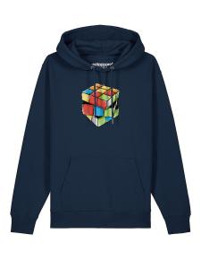 Толстовка Watapparel  Pixel Zauberwürfel, темно-синий
