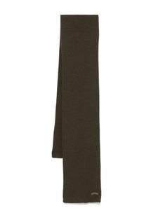 Paul & Shark шарф с нашивкой-логотипом, зеленый