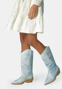 Ковбойские/Байкерские сапоги Alma En Pena, Turquoise