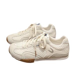 GULIA Женские повседневные кроссовки с низким верхом устойчивые к истиранию ретро желтые, цвет Retro Yellow