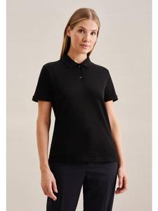 Футболка поло Seidensticker, черный