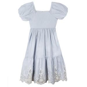 Платье с пышными рукавами и кружевным подолом для девочек 7-16 лет Rare Editions