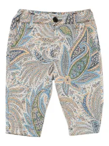 Брюки с принтом пейсли Etro Kids, нейтральный