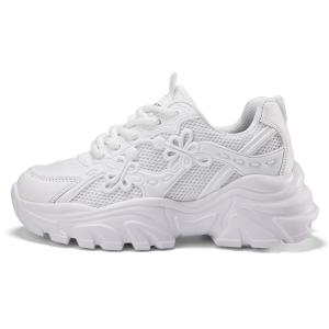 Кроссовки женские толстые низкие Zove, белый