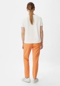 Футболка с принтом comma, белый