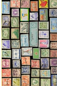 Notebook: A colorful stamps note book (Independently published)