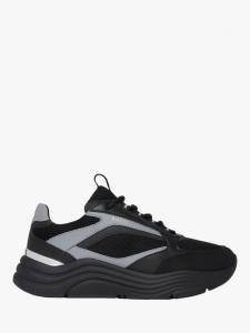 Cyrus 2.0 кожаные шнурованные кроссовки Mallet, Black