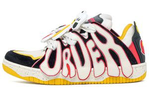 Disney x Skater 001 Puffy Shoes Coverage Low-Top Skateboard Shoes Unisex Mickey Black OLD ORDER, 001 Mickey Mouse Black