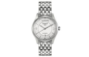 Tissot WeiYi Series Автоматический механический механизм Мужские часы 37 мм Белый циферблат T038.430.11.037.00