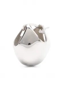 Маленькие серьги Lotus Khaite, серебристый