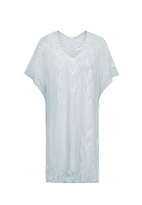 Тонкий вязаный свитер Gaya Sweater, светло-синий