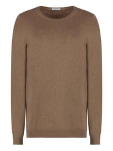 Джемпер из кашемира и шерсти Malo, коричневый