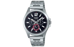 CASIO Часы Standard Series Quartz Movement Stainless Steel Strap Watch Men's Watch Black Dial, Black Dial