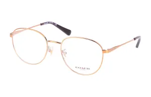 Оправы для очков унисекс золотые COACH