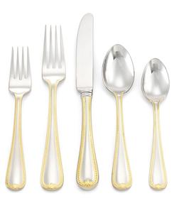 Lenox Винтажный золотой набор посуды из 5 предметов