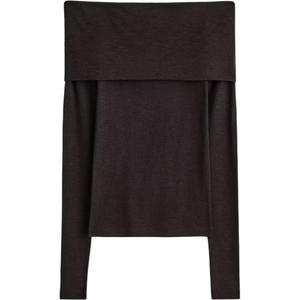 Трикотаж женский COS, темно-коричневый