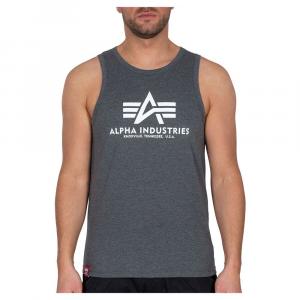Футболка Alpha Industries Basic sleeveless T-shirt, серый