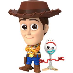 Игрушки по вселенной "История игрушек" главные герои "История игрушек" косбэби мини-куклы Вуди и Форки 3 фигурки масштаб 13 см Hot Toys