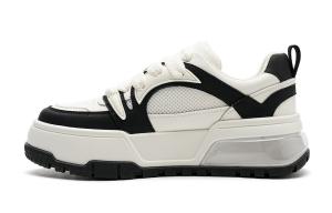 Стильные скейтерские туфли женские черные EBLAN